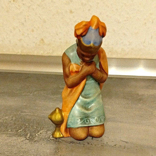 Goebel krippenfigur kniend - goebel,