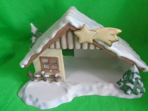 Weihnachtskrippe 16 cm - weihnachtskrippe,